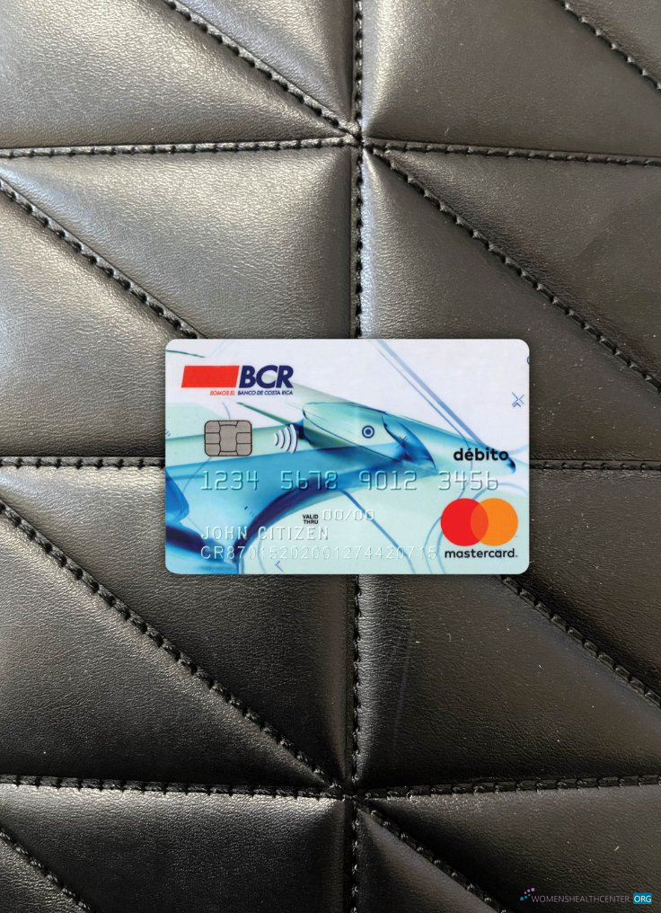 Download Costa Rica The Bank of Costa Rica mastercard debit version 2 photolook front Photoshop template